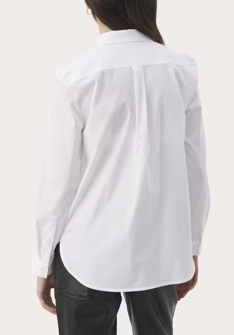 Part Two Ladies BiminiPW Shirt in Bright White, Bimini Blouse