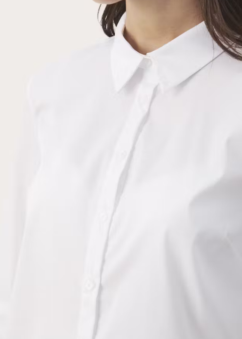 Part Two Ladies BiminiPW Shirt in Bright White, Bimini Blouse