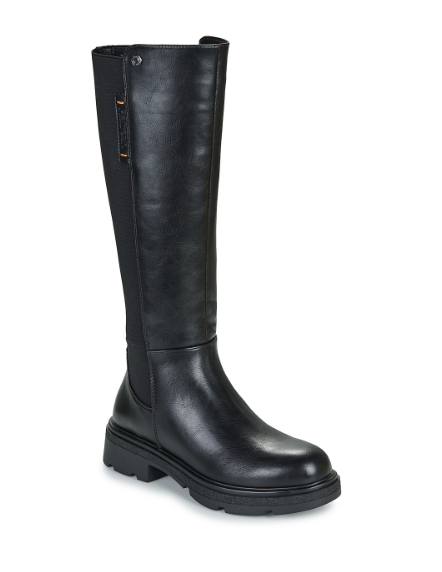 Refresh Ladies Knee High Boots 172935 in black