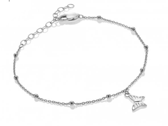 Hot Diamonds Silver Whisper Brave Bracelet