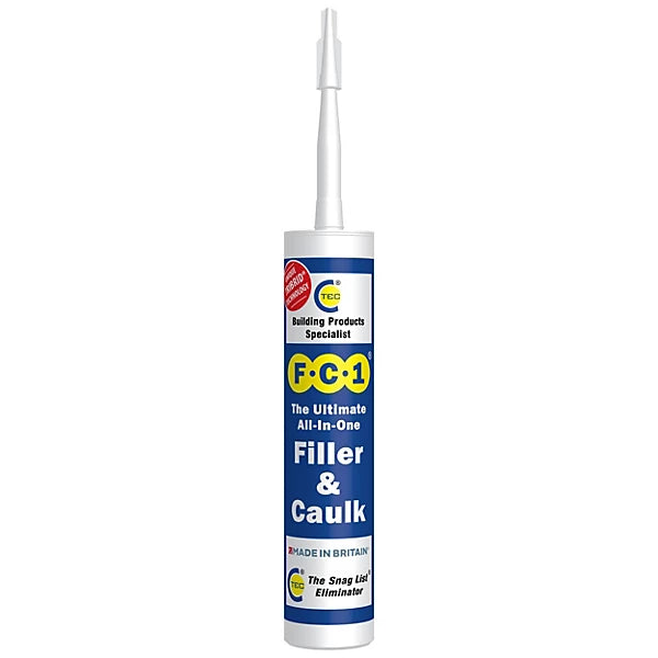 C-Tec FC1 All-In-One White Filler & caulk 310ml