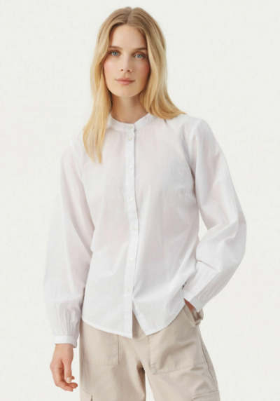 Part Two CailynPW SH Ladies Shirt Bright White