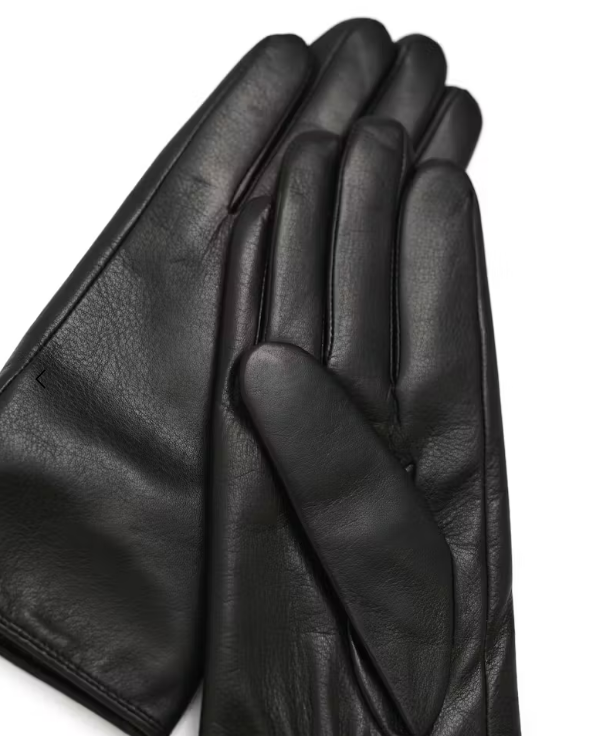 Part Two Ladies Leather Gloves CarrinPW in Black, Carrin