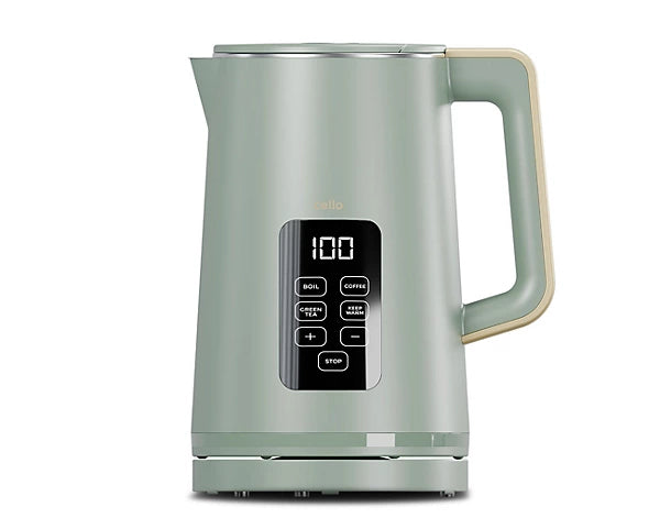 Cello Electric Digital Kettle with Temperature Control, 3000W Rapid Boil