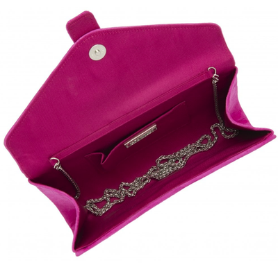 Lotus Ladies Clarinda Clutch in Assorted Suede, Occasion bag