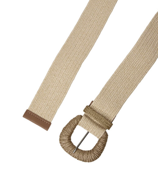 Numph Ladies NUConza Belt in Sesame, Conza