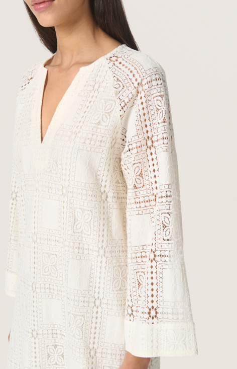 Soaked in Luxury Ladies Dress SLCoopelia in Whisper White, Coopelia