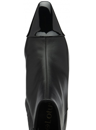 Lotus Ladies Ankle Boot Pointed Toe Danni ULB458 Black