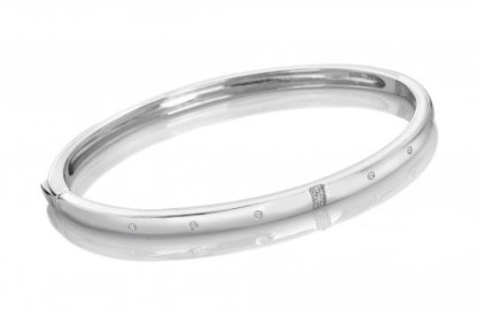 Hot Diamonds Much Loved Bangle - Slim DC217