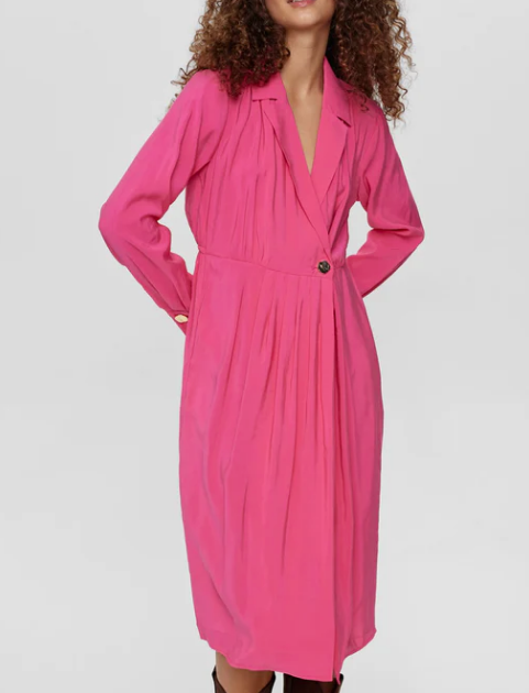 Numph Ladies NUDebbie Dress in Raspberry Sorbet, Debbie