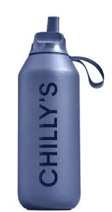 Chillys Bottle Series 2 Flip 500ml Reusable Bottle Whale Blue