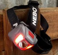 NEBO Duo 250+ Lumen Hands Free Headlamp Head Torch 4 light modes+ Dimming (G5) (Copy)