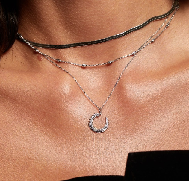Hot Diamonds Selene Pendant- Silver DP1093