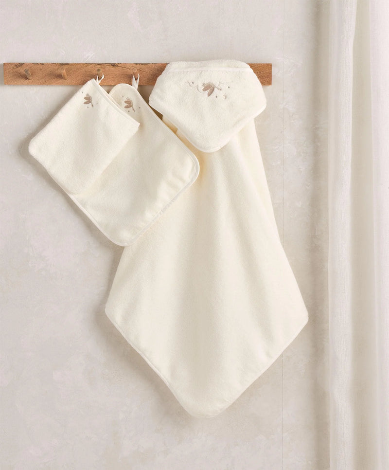 Mamas & Papas Baby Towelling Set (3 Pack) - Welcome to the World Duckling 5601RE400