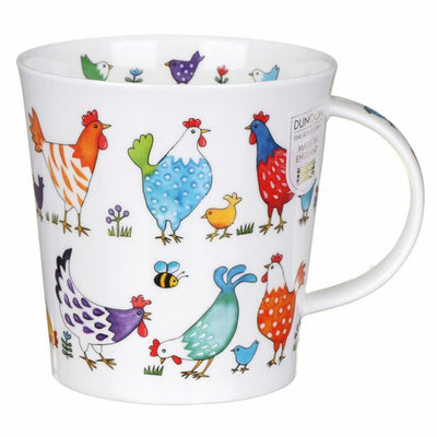 Dunoon Bright Bunch Chicken Cairngorm Shape Mug