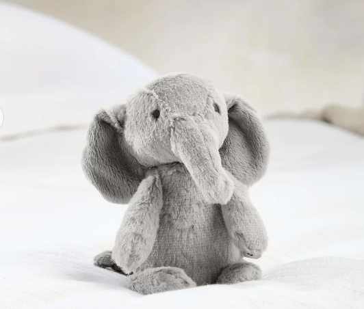 Mamas & Papas Welcome to the World Small Beanie Soft Toy - Archie Elephant
