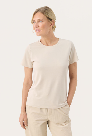 Part Two Women’s EmillanPW Top in Moonbeam, Emillan T shirt