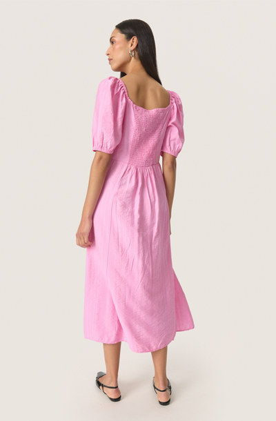 Soaked In Luxury SLEmine Haiku Dress In Rose Bloom