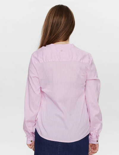 Numph Ladies NuFarrah Shirt In Pink Lady