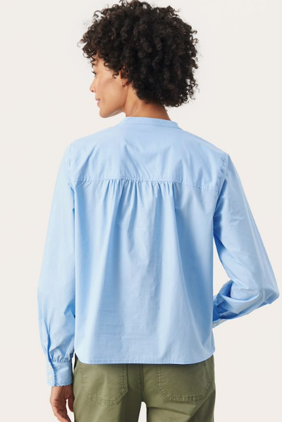 Part Two Ladies Shirt FilicaPW in Placid Blue, Filica top