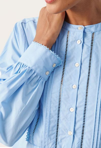 Part Two Ladies Shirt FilicaPW in Placid Blue, Filica top