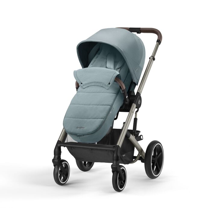 Cybex Gold Footmuff Sky Blue Lining