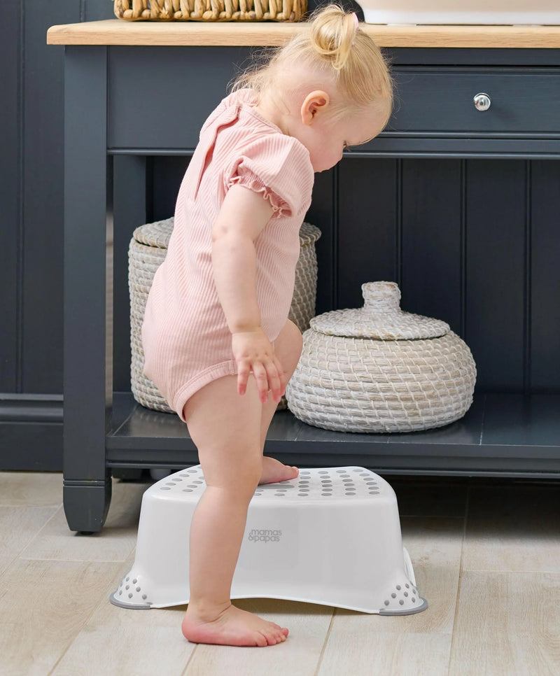 Mamas & Papas Anti Slip Step Up Stool – Pebble Grey