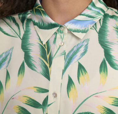 Numph Ladies NUGwenna Shirt in Pristine, Gwenna short Sleeved