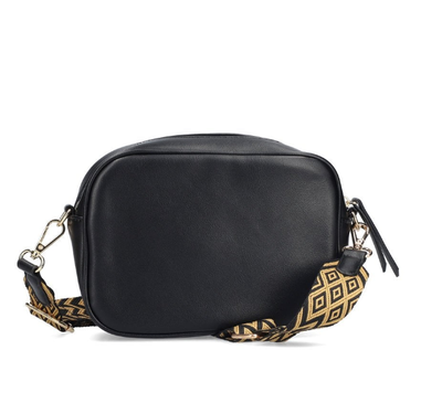 Rieker Ladies Black Zipper Bag H1500-01