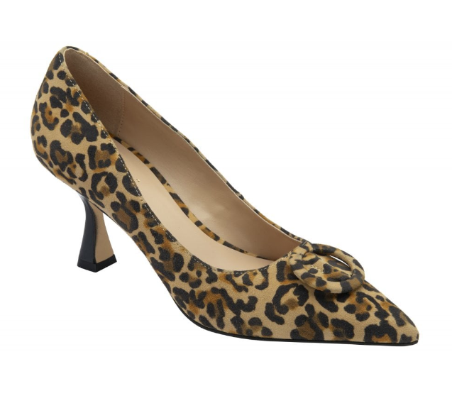 Lotus Ladies Court Shoe Henley ULS600 Leopard Suede