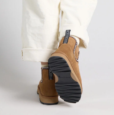 Emu Australia Ladies Ankle Boots Higgie W13198 in Chestnut