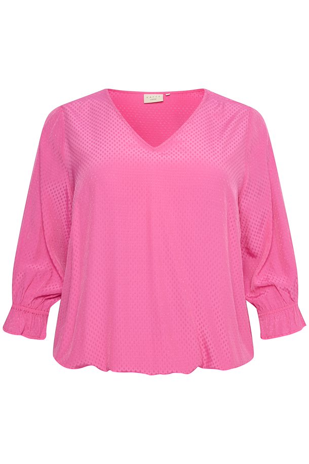 Kaffe Womens KAtia Blouse- Shocking Pink