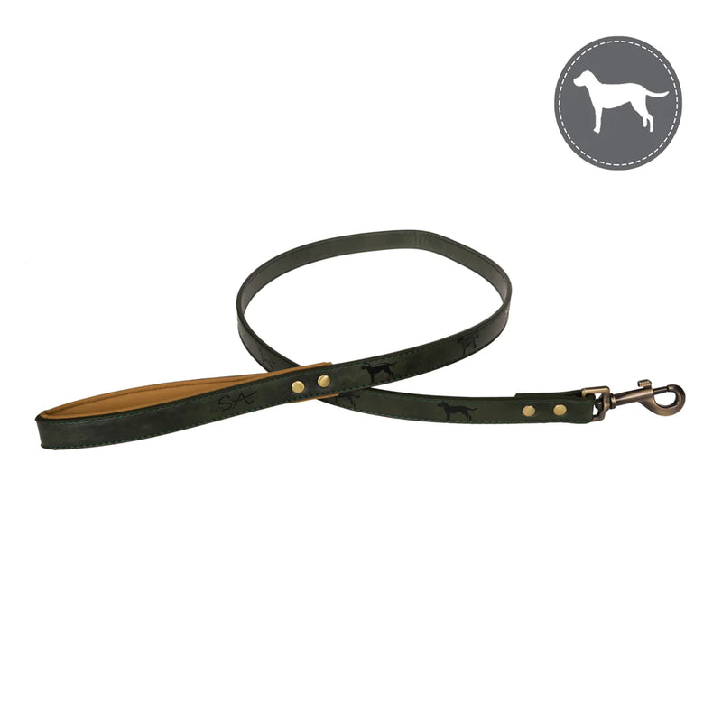 Sophie Allport Forest Green Medium Dog Lead