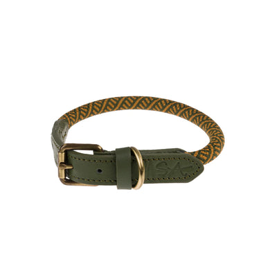 Sophie Allport -Forest Green Rope Collar