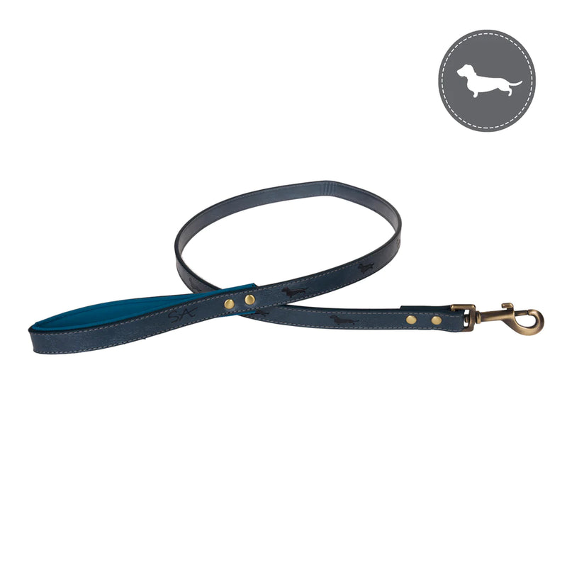 Sophie Allport Teal Medium Dog Lead