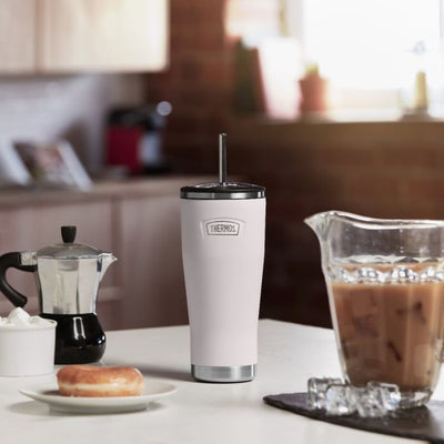 Thermos Icon Cold Cup + Straw Pastel Pink 211150