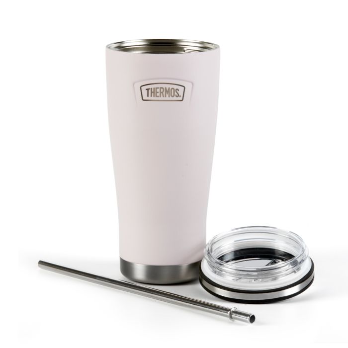 Thermos Icon Cold Cup + Straw Pastel Pink 211150