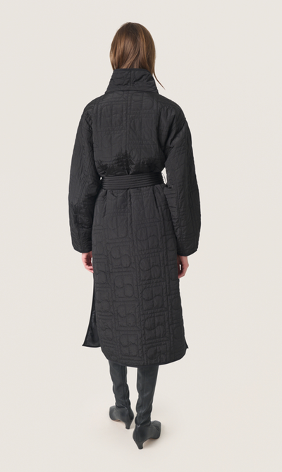 Soaked in Luxury Ladies Coat SLJackline Umina Coat, in Black