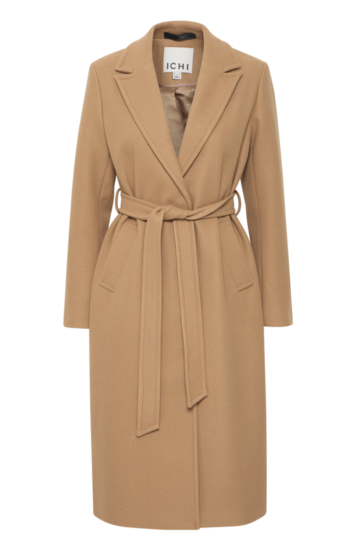 Ichi Ladies IHJannet Coat in Tigers Eye, Jannet