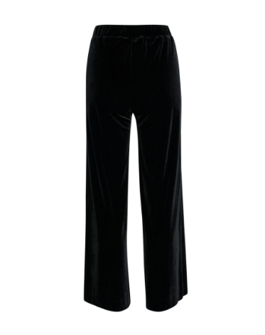 In Wear  Ladies Pant JaquehIW in Black, Jaqueh Velour Trousers