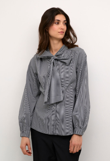 Culture Ladies CUJink Shirt in Grey Stripe, Jink