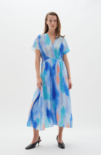 In Wear Ladies JoieIW Long Dress in soft Waters, Joie