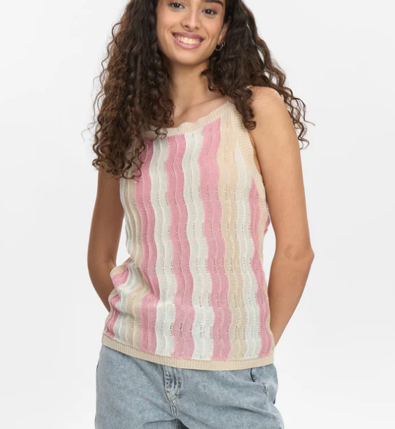 Numph Ladies Strappy Top NUKiba in Hummus, Kiba