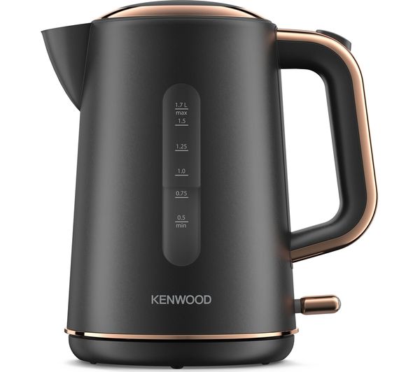 Kenwood Abbey Lux ZJP05CODG Jug Kettle - Dark Grey & Rose Gold