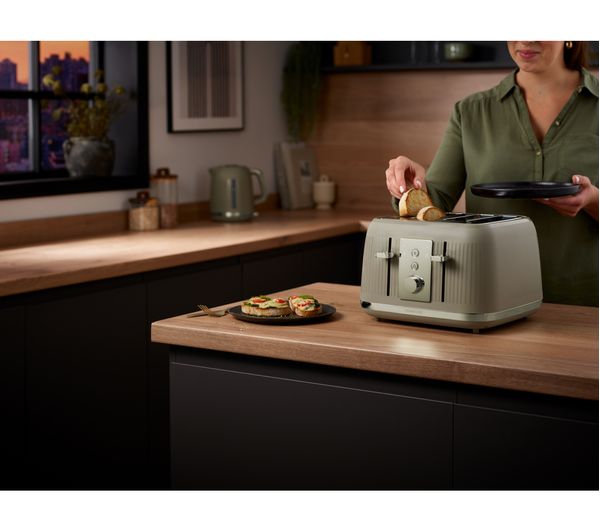 KENWOOD Dusk  4-Slice Toaster - Olive Green