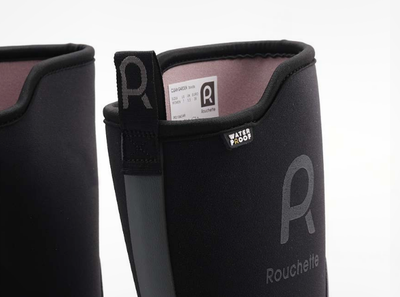 Rouchette Clean Garden Half Wellie Lady in Grey