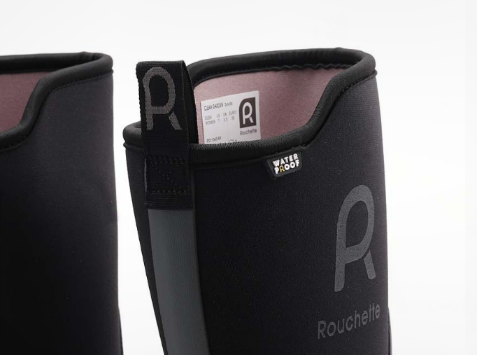 Rouchette Clean Garden Half Wellie Lady in Grey