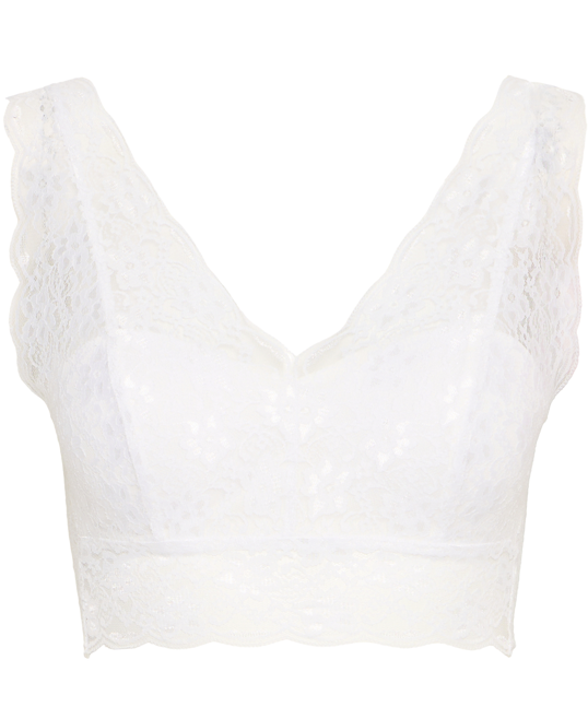 Ichi Ladies IALarisa Crop TOP in Cloud Dancer, Larisa