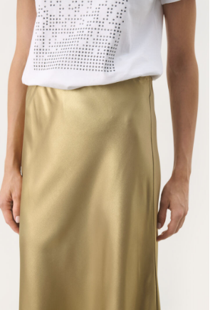 Part Two Ladies Skirt LaurinasPW in Gold Metalic, Laurinas