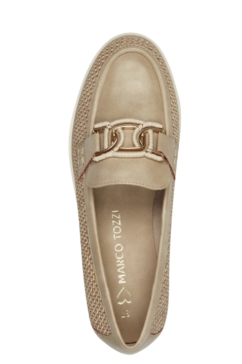 Marco Tozzi Ladies Loafer 24711-44 in Dune Combination